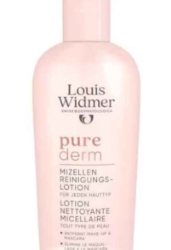Louis Widmer Purederm Micellaire Reinigingslotion Zonder Parfum 200ML