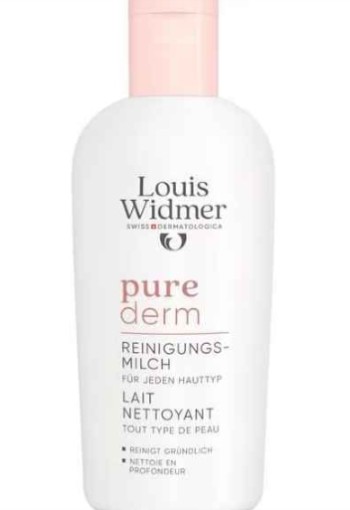 Louis Widmer Purederm Reinigingsmelk Zonder Parfum 200ML