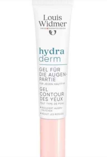 Louis Widmer Hydraderm Oogomtrekgel Zonder Parfum 15 ML