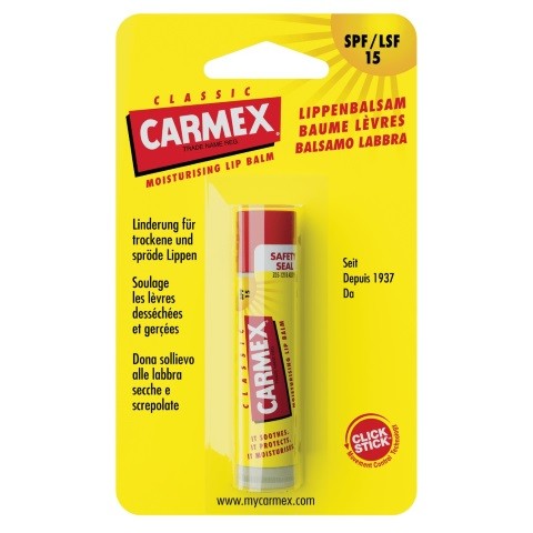 Carmex Lip balm classic stick 4,3 Gram