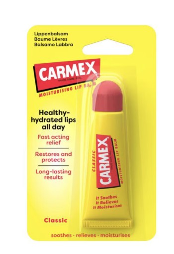 Carmex Lip balm classic tube 10 Gram