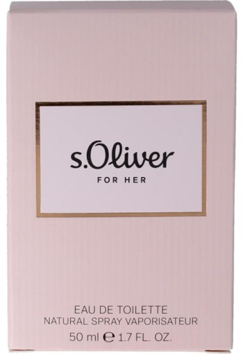 S Oliver For her eau de toilette spray (50 Milliliter)