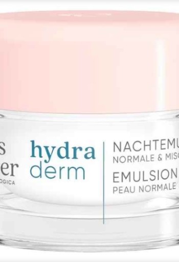 Louis Widmer Hydraderm Nachtemulsie Licht Geparfumeerd 50 ML