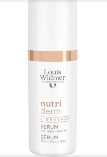 Louis Widmer Nutriderm Pigmacare Serum Zonder Parfum 30 ML