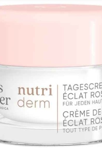 Louis Widmer Nutriderm Dagcrème Éclat Rosé UV SPF 50 Licht Geparfumeerd 50ML