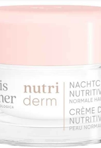 Louis Widmer Nutriderm Nachtcrème Nutritive Zonder Parfum 50ML