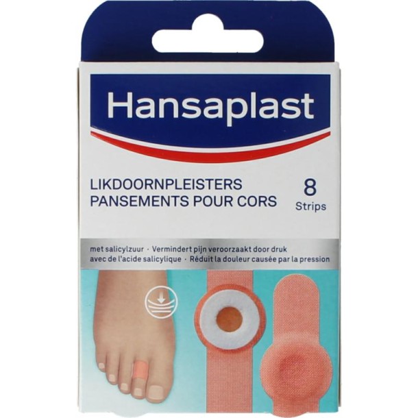 Hansaplast Voet likdoornploeisters (8 Stuks)