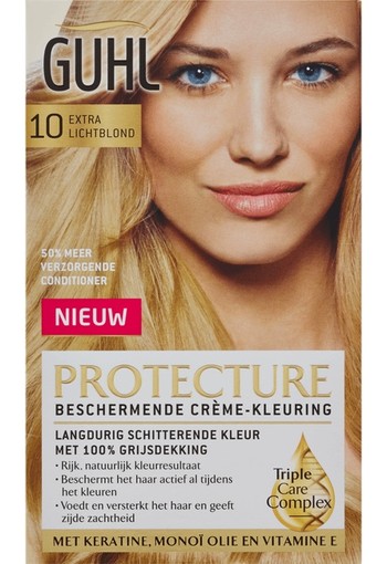 Guhl Beschermende Crème-Kleuring N10 Extra Licht Blond 150 ml