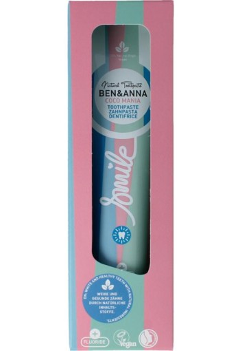 Ben & Anna Toothpaste smile coco mania (75 Milliliter)