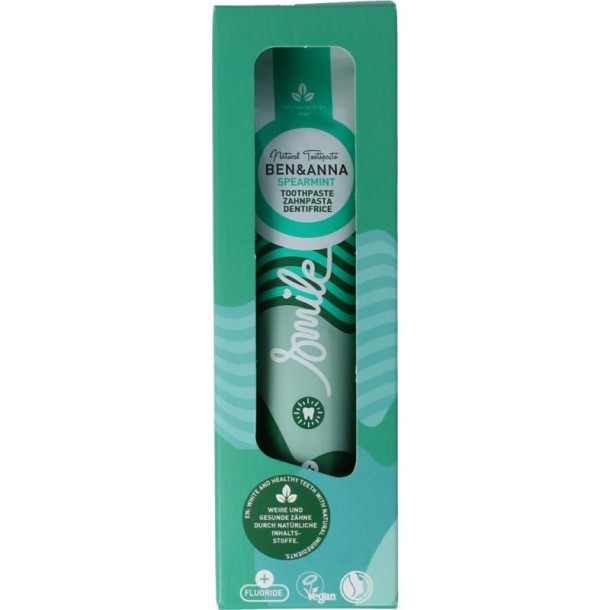 Ben & Anna Toothpaste smile spearmint (75 Milliliter)