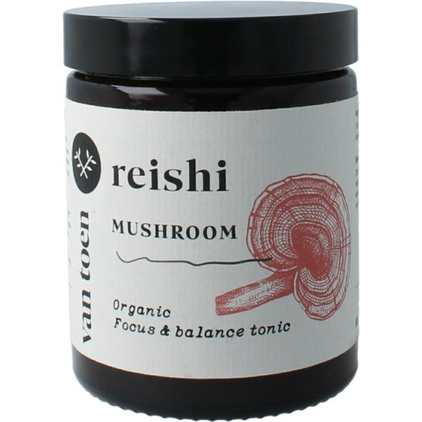 Van Toen Reishi poeder bio (80 Gram)