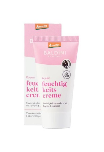 Baldini Lichte creme hydraterend rose demeter (50 Milliliter)