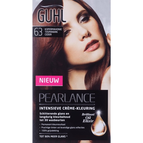Guhl Pearlance Intensieve Crème-Kleuring N63 Kopermahonie 100 ml