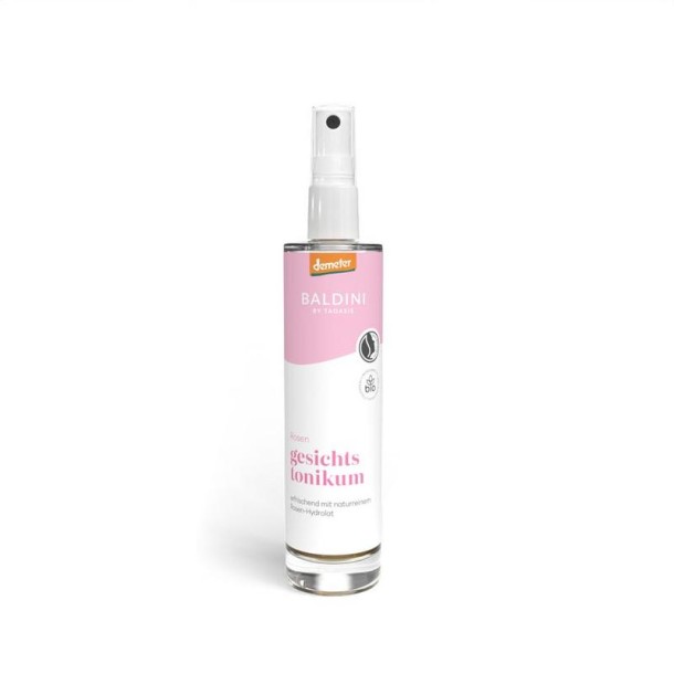 Baldini Gezichtstonic rose hydrolaat demeter (50 Milliliter)