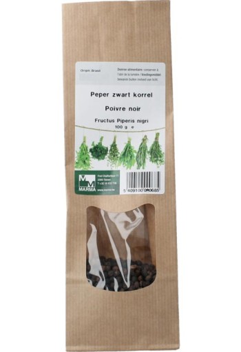 Marma Peper zwarte korrel (100 Gram)