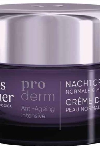 Louis Widmer Proderm Nachtcrème Zonder Parfum 50ML