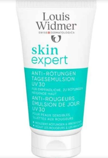 Louis Widmer Skinexpert Anti-Roodheid Dagemulsie UV SPF 30 Zonder Parfum 50ML