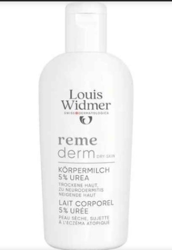 Louis Widmer Remederm Lichaamsmelk 5 % Ureum Zonder Parfum 200ML
