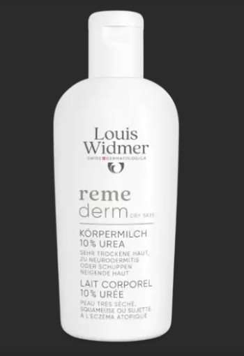 Louis Widmer Remederm Dry Skin Lichaamsmelk 10% Ureum Zonder Parfum 200 ML