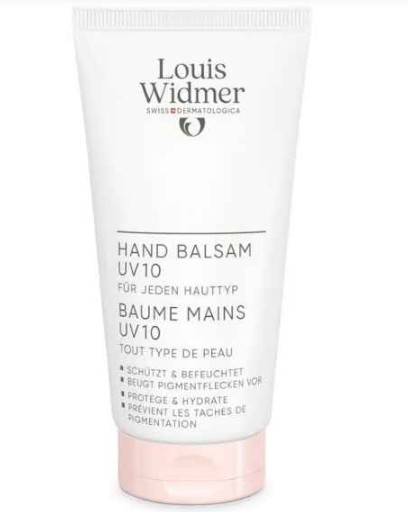 Louis Widmer Handbalsem UV 10 Licht Geparfumeerd 75ML