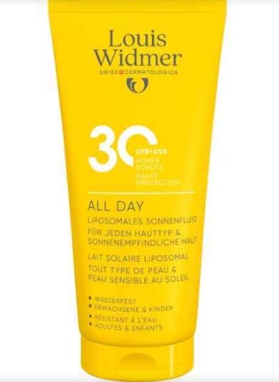 Louis Widmer Suncare All Day SPF30 Licht Geparfumeerd 200 ML