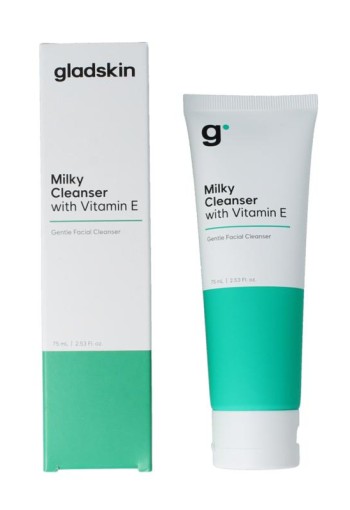 Gladskin Milky cleanser with vitamin E (75 Milliliter)