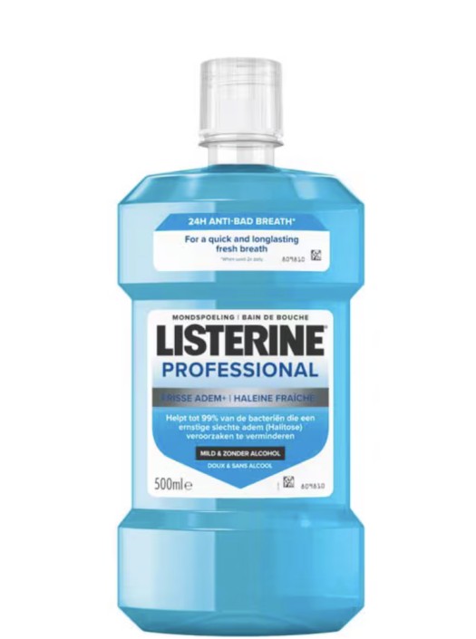 Listerine professional fresh breath+500ml