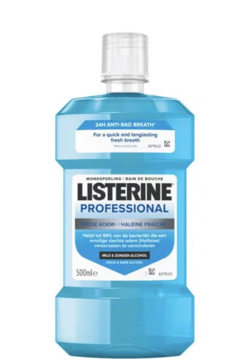 Listerine professional fresh breath+500ml