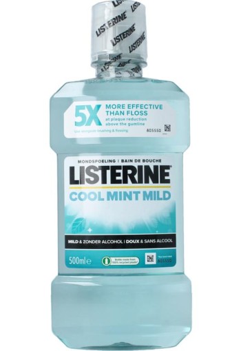Listerine Mondwater coolmint mild (500 Milliliter)