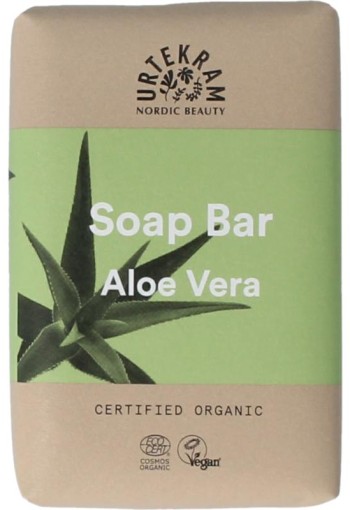 Urtekram Stukje zeep aloe vera bio (100 Gram)