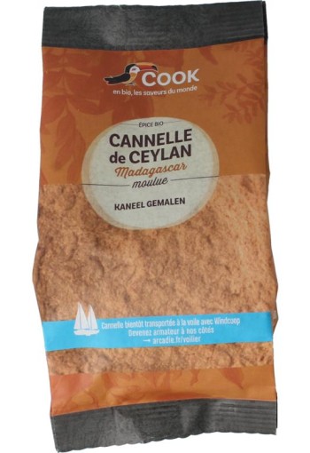 Cook Kaneel gemalen bio (100 Gram)