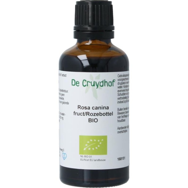 Cruydhof Rosa canina / rozebottel tinctuur bio (50 Milliliter)