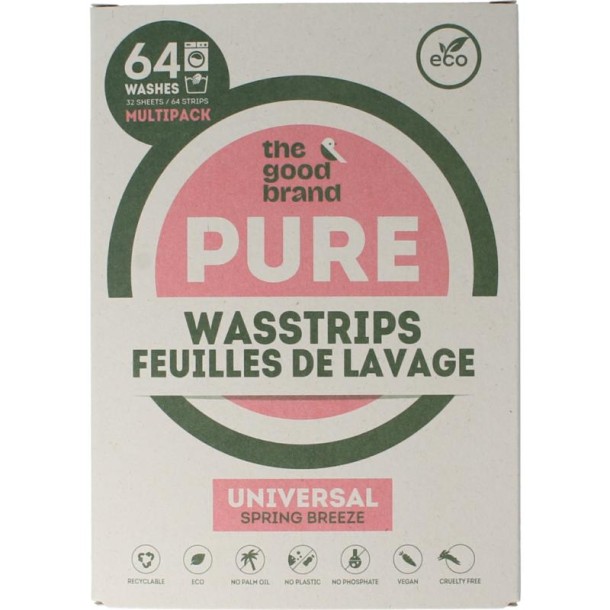 The Good Brand Wasstrips (64 Stuks)