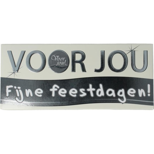 Voor Jou! Wensreep fijne feestdagen (70 Gram)