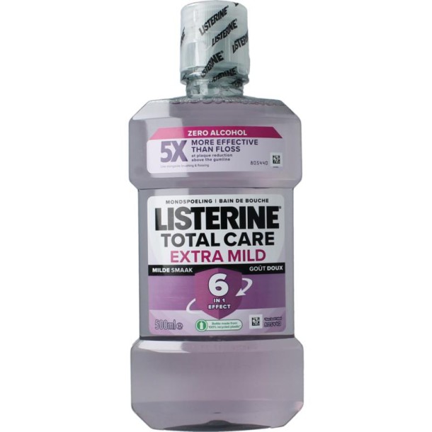 Listerine Mondwater total care extra mild (500 Milliliter)