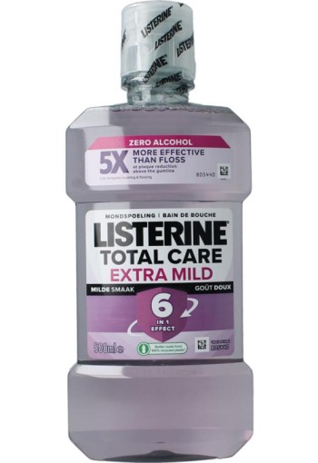 Listerine Mondwater total care extra mild (500 Milliliter)