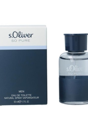 S Oliver So pure men eau de toilette (50 Milliliter)