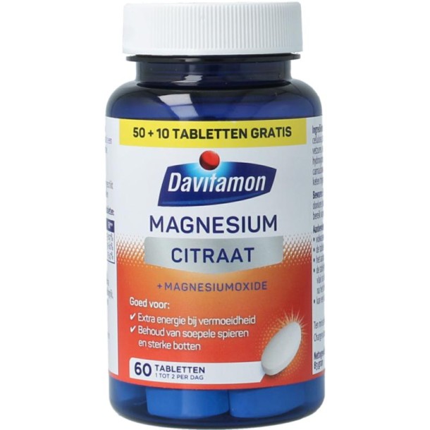Davitamon Magnesium citraat 60 Tabletten