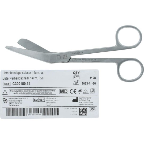 Heka Verbandschaar RVS 14cm (1 Stuks)