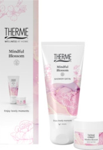 Therme Mindful Blossom Cadeauset Shower Satin Body Butter