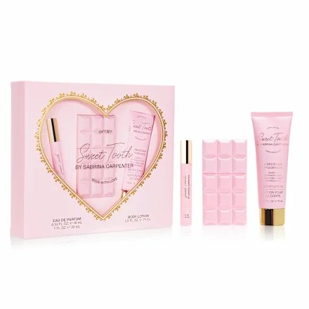 Sabrina Carpenter Sweet Tooth parfum set (edp 30ml, 10ml travel spray, 75ml body lotion