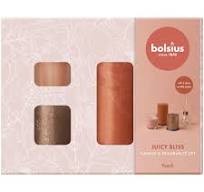 Bolsius Peach Geschenkset