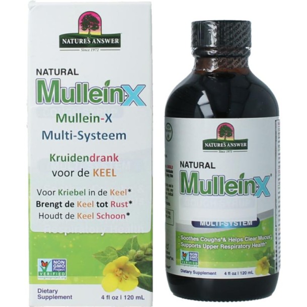 Natures Answer Kruidendrank mullein x (120 Milliliter)
