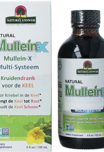 Natures Answer Kruidendrank mullein x (120 Milliliter)
