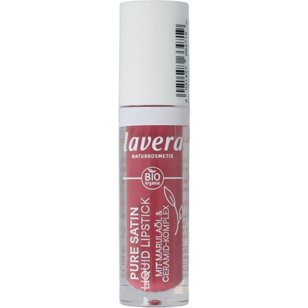 Lavera Lipstick liquid sweet peony 04 bio (1 Stuks)