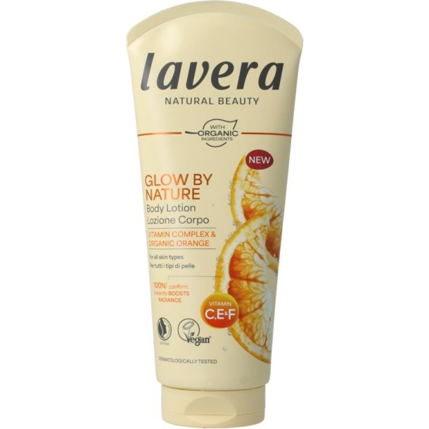 Lavera Bodylotion glow by nature bio (200 Milliliter)