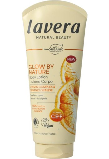 Lavera Bodylotion glow by nature bio (200 Milliliter)