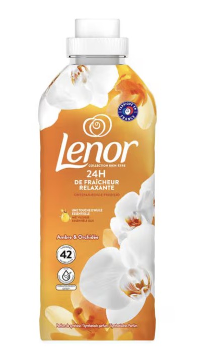 Lenor vloeibaar gouden orchidee wasverzachter 42sc.    3 flessen voor € 7,99