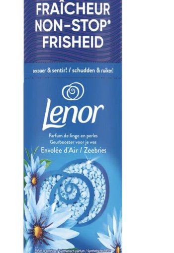Lenor geurparels zeebries 155 gram. 3 stuks voor € 7,99