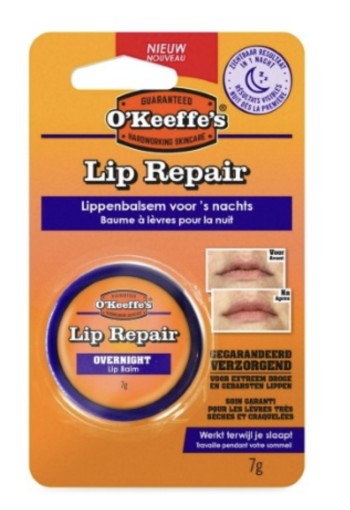 O Keeffe S Lip repair overnight (7 Gram)